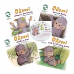 Okomi set of 4 books & CD